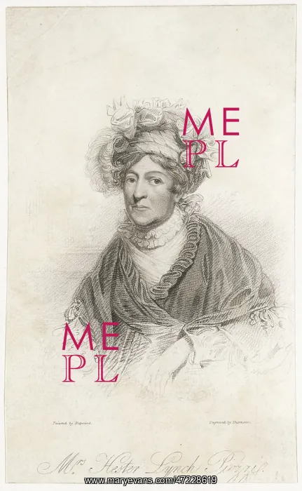  : Hester Thrale - Hopwood