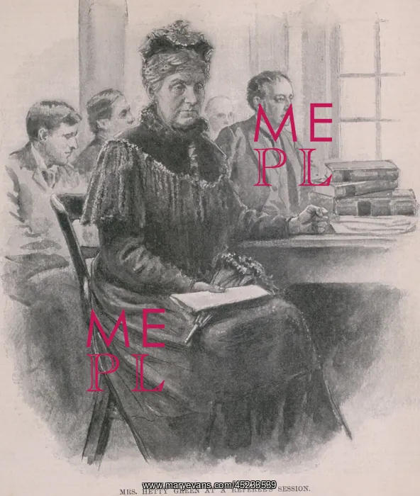 : Hetty Green 1834-1916 at a referee's session ? : Hetty Green 1834-1916 at a referee's session ?
