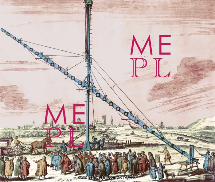 : Hevelius 150-foot Telescope, 1673 : Hevelius 150-foot Telescope, 1673