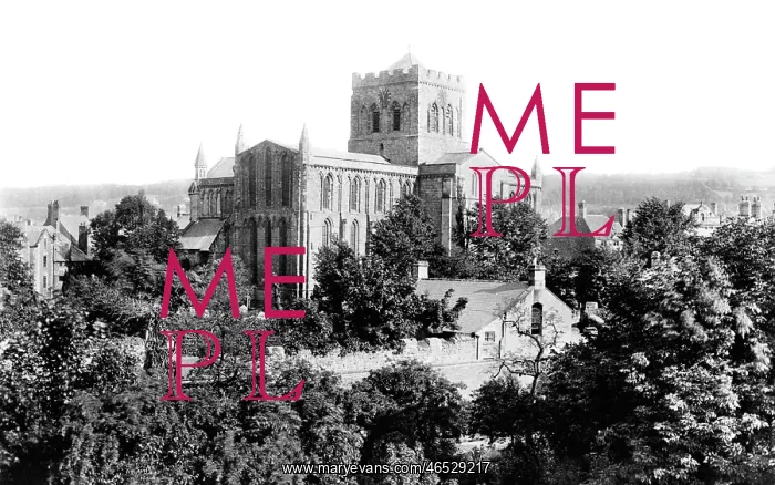 : Hexham, the Abbey 1888