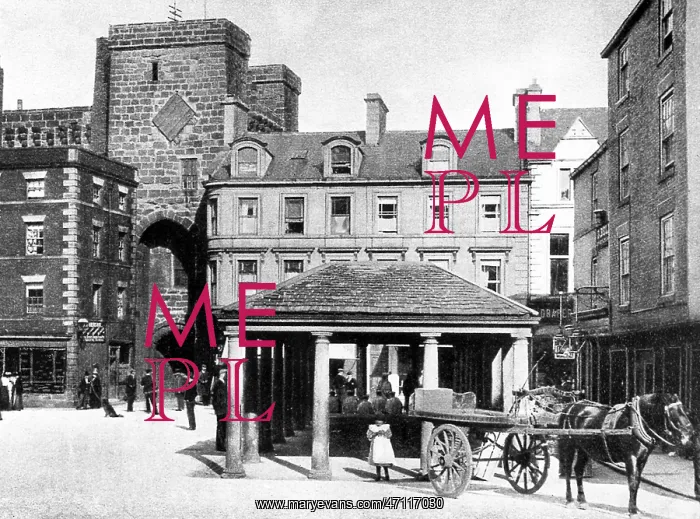  : Hexham Hall Gate early 1900s