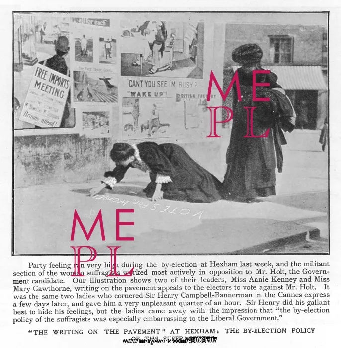  : HEXHAM SUFFRAGETTES