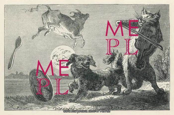 : Hey diddle diddle, the cat and the fiddle : Hey diddle diddle, the cat and the fiddle