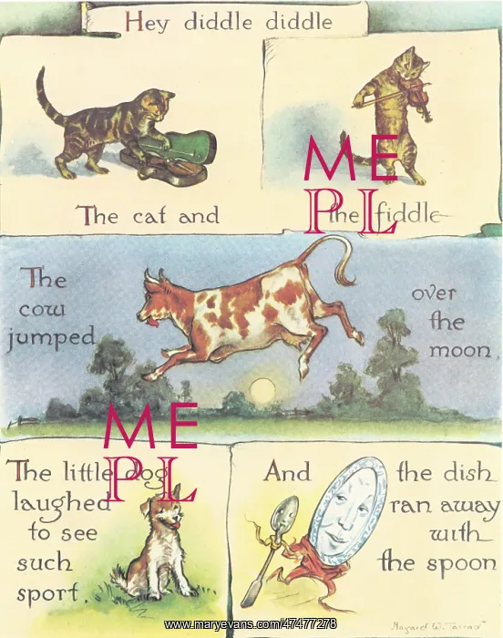 : Hey diddle diddle, the cat and the fiddle : Hey diddle diddle, the cat and the fiddle