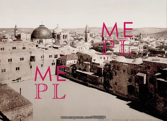 : Hezekiah's Pool, or the Patriarch's Pool, Jerusalem : Hezekiah's Pool, or the Patriarch's Pool, Jerusalem