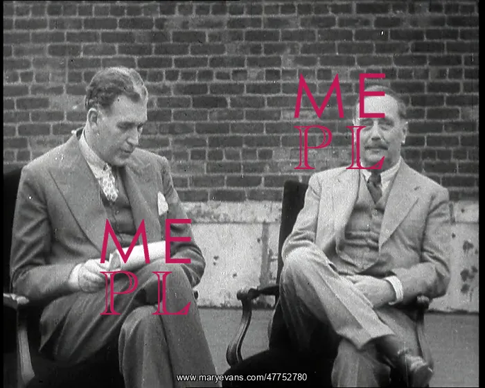  : H.G. Wells Being Interviewed