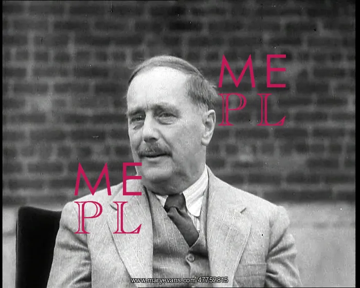  : H.G. Wells Being Interviewed