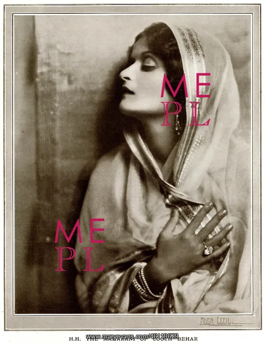 : H.H. The Maharani of Cooch Behar : H.H. The Maharani of Cooch Behar