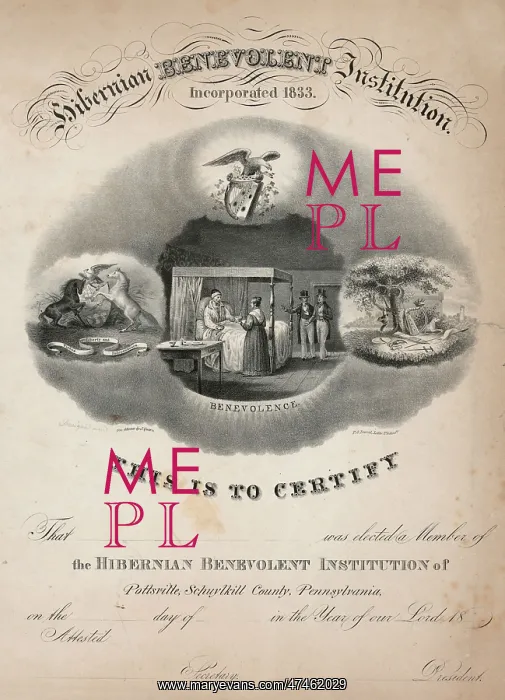 : Hibernian Benevolent Institution, incorporated 1833 : Hibernian Benevolent Institution, incorporated 1833
