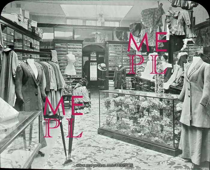 : Hides. Interior of shop BYGONES 38 : Hides. Interior of shop BYGONES 38