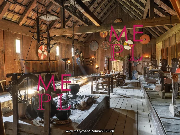: Hiding Manor, Ribe Viking Centre, Ribe, Denmark : Hiding Manor, Ribe Viking Centre, Ribe, Denmark