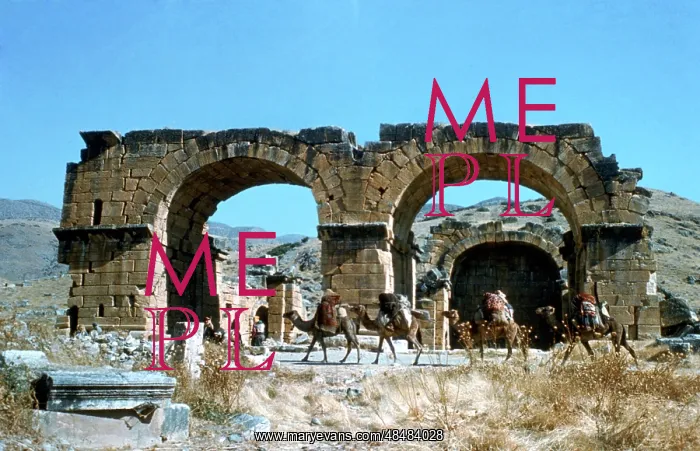 : Hierapolis was an ancient city located on hot : Hierapolis was an ancient city located on hot