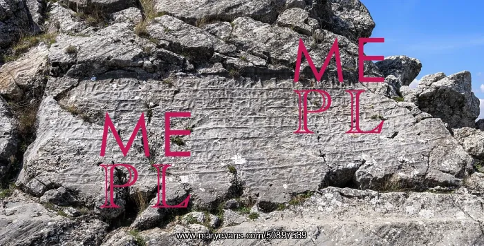 : Hieroglyphic inscription, Hattusa, Anatolia, Turkey : Hieroglyphic inscription, Hattusa, Anatolia, Turkey