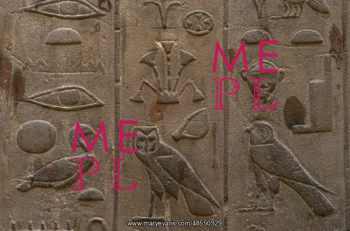 : Hieroglyphic writing : Hieroglyphic writing