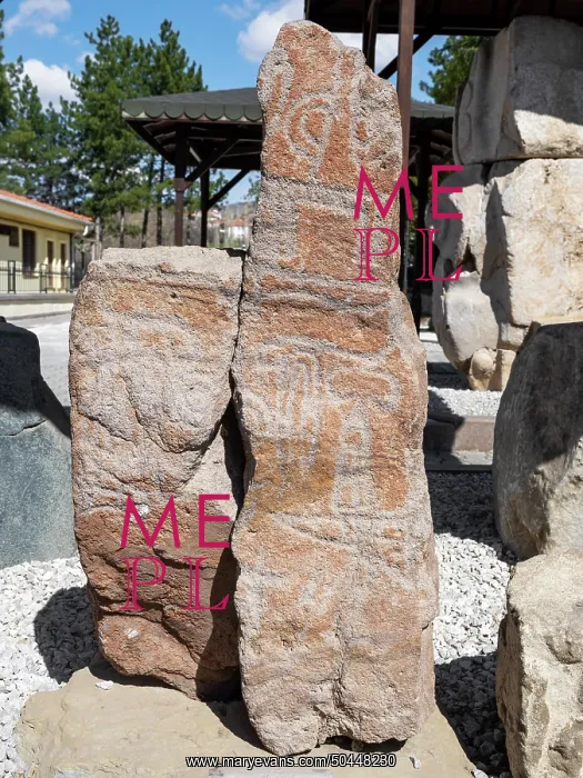 : Hieroglyphics, Hattusa Musem, Hattusa, Anatolia, Turkey : Hieroglyphics, Hattusa Musem, Hattusa, Anatolia, Turkey
