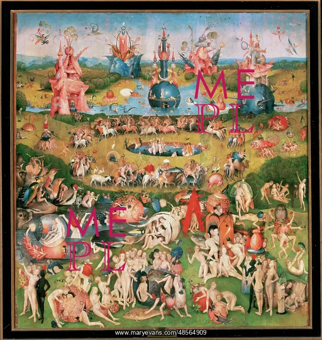 : Hieronymus Bosch (1450 ' 1516). Dutch painter. The Garden of : Hieronymus Bosch (1450 ' 1516). Dutch painter. The Garden of