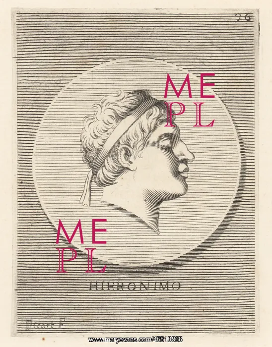 : Hieronymus, tyrant of Syracuse, 231 - oae214 BC : Hieronymus, tyrant of Syracuse, 231 - oae214 BC