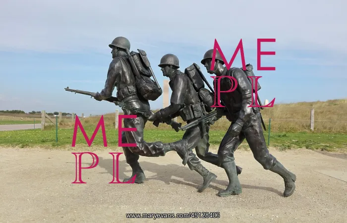 : Higgins Boat Monument, Utah beach : Higgins Boat Monument, Utah beach