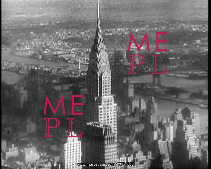 : High Angle View Of New York City With The Chrysler : High Angle View Of New York City With The Chrysler