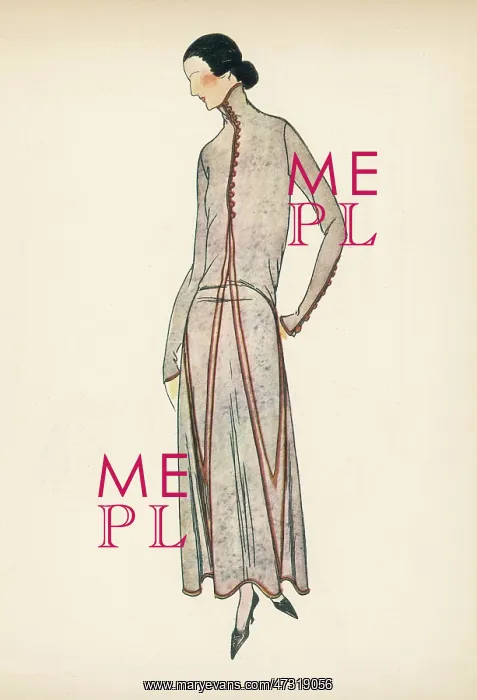 : HIGH NECK DRESS 1922 : HIGH NECK DRESS 1922