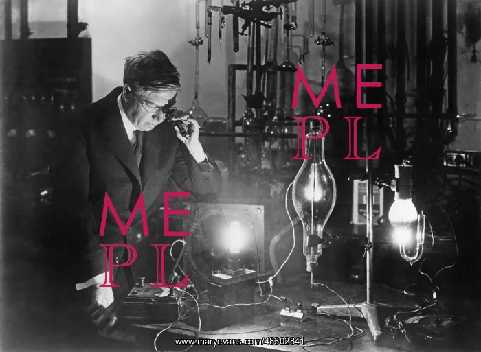 : High-pressure mercury lamp, 1936 : High-pressure mercury lamp, 1936