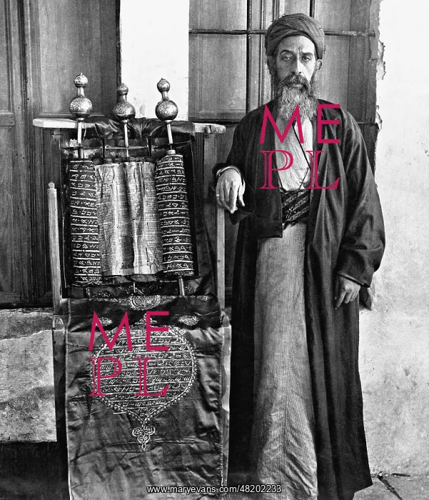 : High Priest of the Samaritan Synagogue in Palestine, 1908 : High Priest of the Samaritan Synagogue in Palestine, 1908