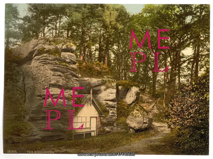 : The High Rocks, Tunbridge Wells, England : The High Rocks, Tunbridge Wells, England