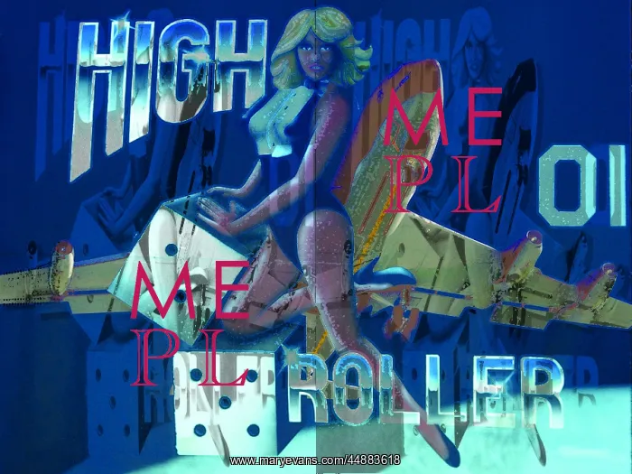  : High Roller Artwork On Side Of
