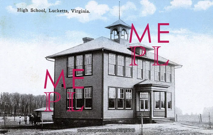: High School at Lucketts, Virginia : High School at Lucketts, Virginia