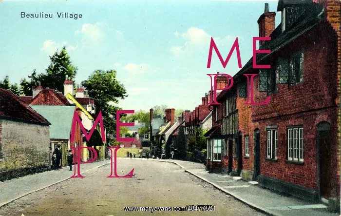 : High Street, Beaulieu, Hampshire : High Street, Beaulieu, Hampshire