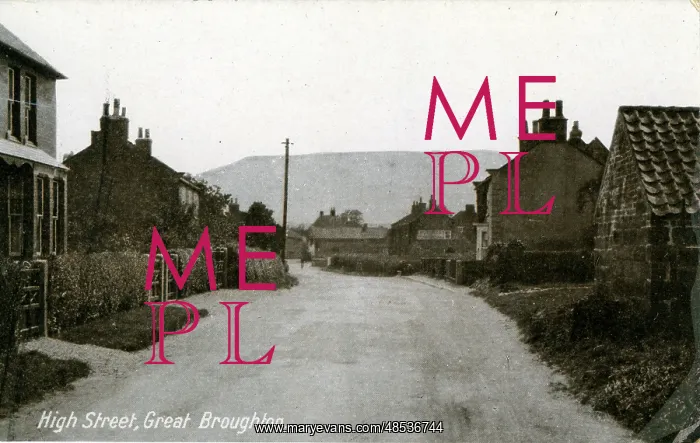 : High Street, Great Broughton, Yorkshire : High Street, Great Broughton, Yorkshire