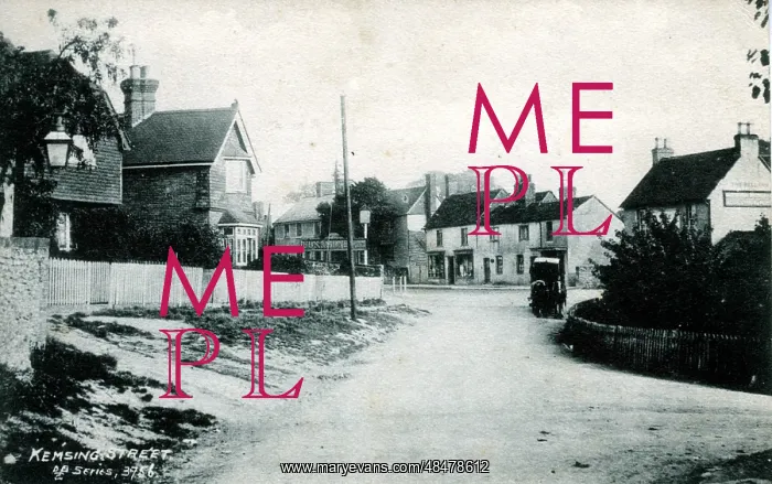 : The High Street, Kemsing, Kent : The High Street, Kemsing, Kent
