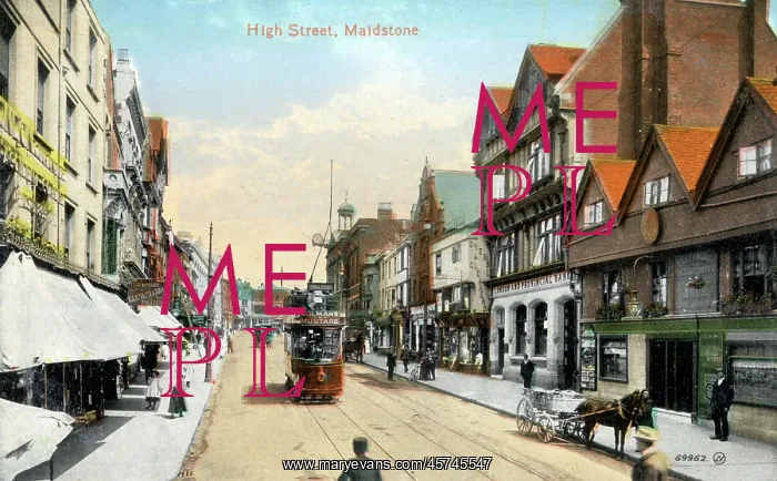 : The High Street, Maidstone, Kent : The High Street, Maidstone, Kent