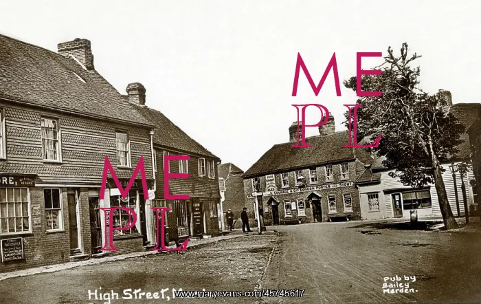 : High Street, Marden, Kent : High Street, Marden, Kent
