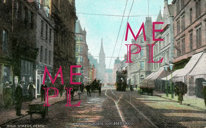 : High Street, Perth, Perthshire : High Street, Perth, Perthshire