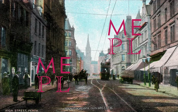 : High Street, Perth, Perthshire : High Street, Perth, Perthshire