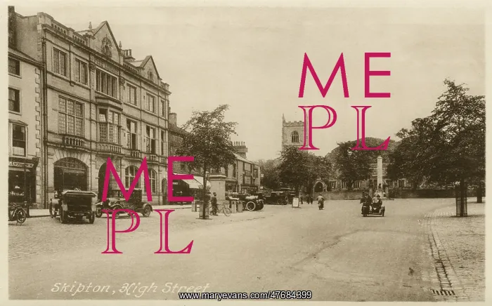 : High Street, Skipton, North Yorkshire : High Street, Skipton, North Yorkshire