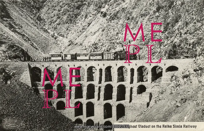 : Highest Viaduct on the Kalka-Shimla Railway : Highest Viaduct on the Kalka-Shimla Railway