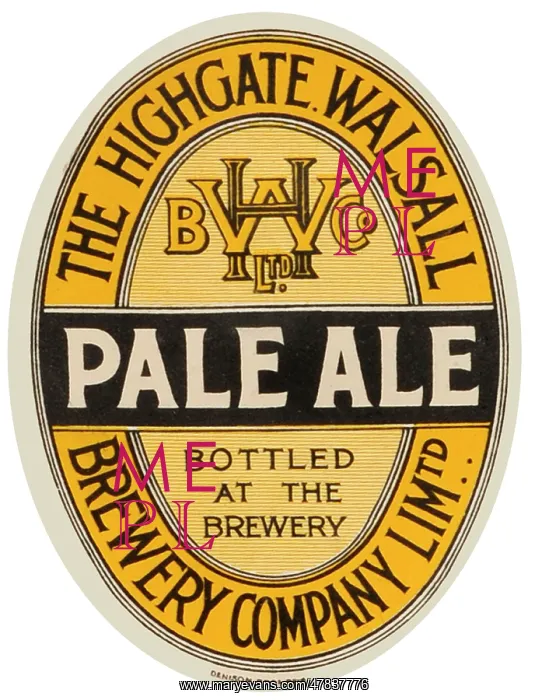  : Highgate Pale Ale