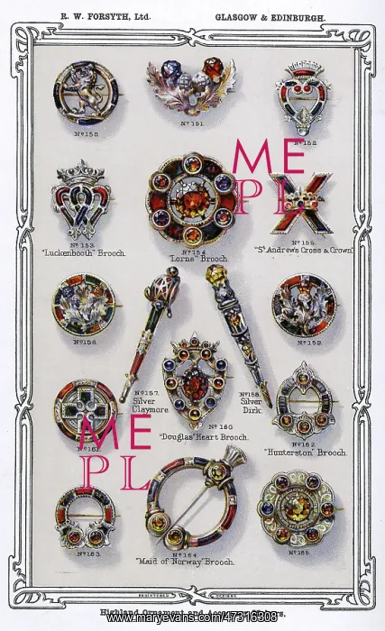  : HIGHLAND BROOCHES C1902