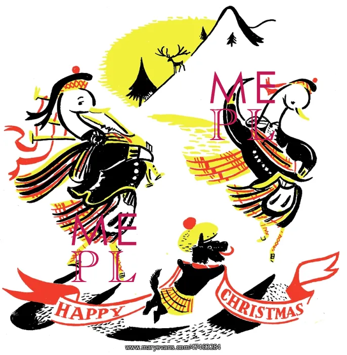 : The Highland Fling -- Scottish ducks dancing : The Highland Fling -- Scottish ducks dancing