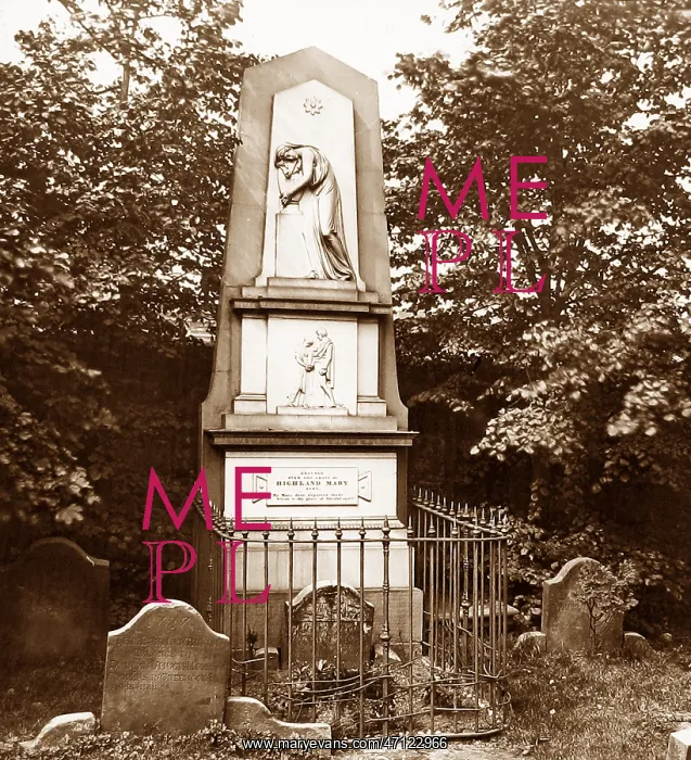  : Highland Mary's Grave, Greenock