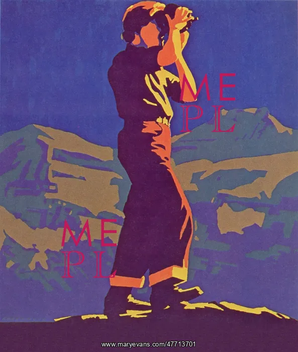  : Hiker with Binoculars