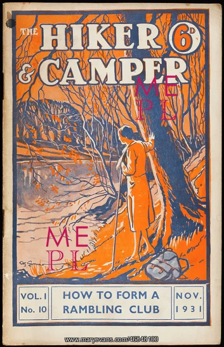 : THE HIKER & CAMPER 1931 : THE HIKER & CAMPER 1931