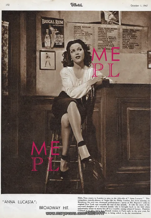 : Hilda Simms (The Sketch) : Hilda Simms (The Sketch)