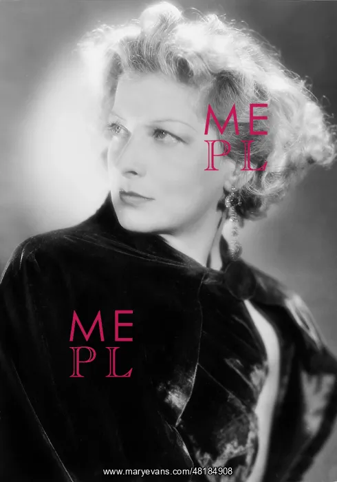 : Hilde Hildebrand in The Czar's Courier, 1936 : Hilde Hildebrand in The Czar's Courier, 1936