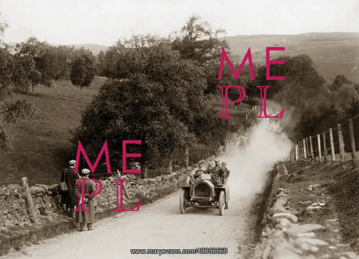 : Hill climb in Scotland, 1906 : Hill climb in Scotland, 1906