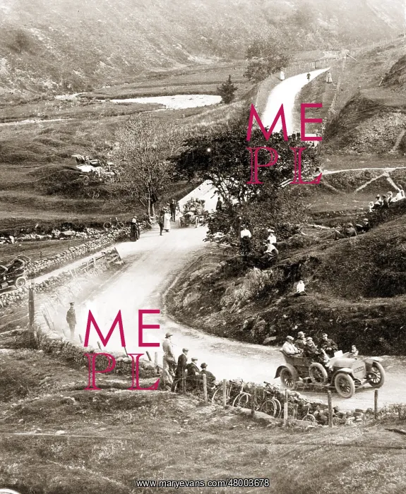 : Hill climb in Scotland, 1906 : Hill climb in Scotland, 1906