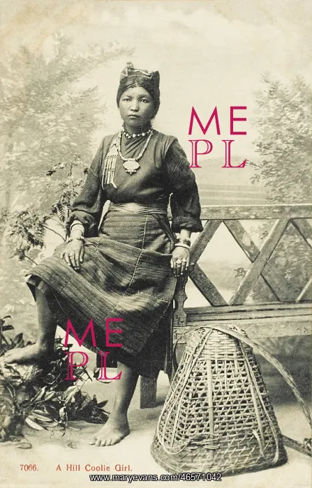 : Hill Coolie Girl - India : Hill Coolie Girl - India
