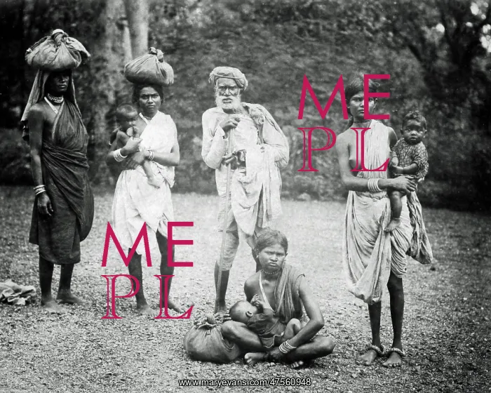 : Hill people, Central India : Hill people, Central India